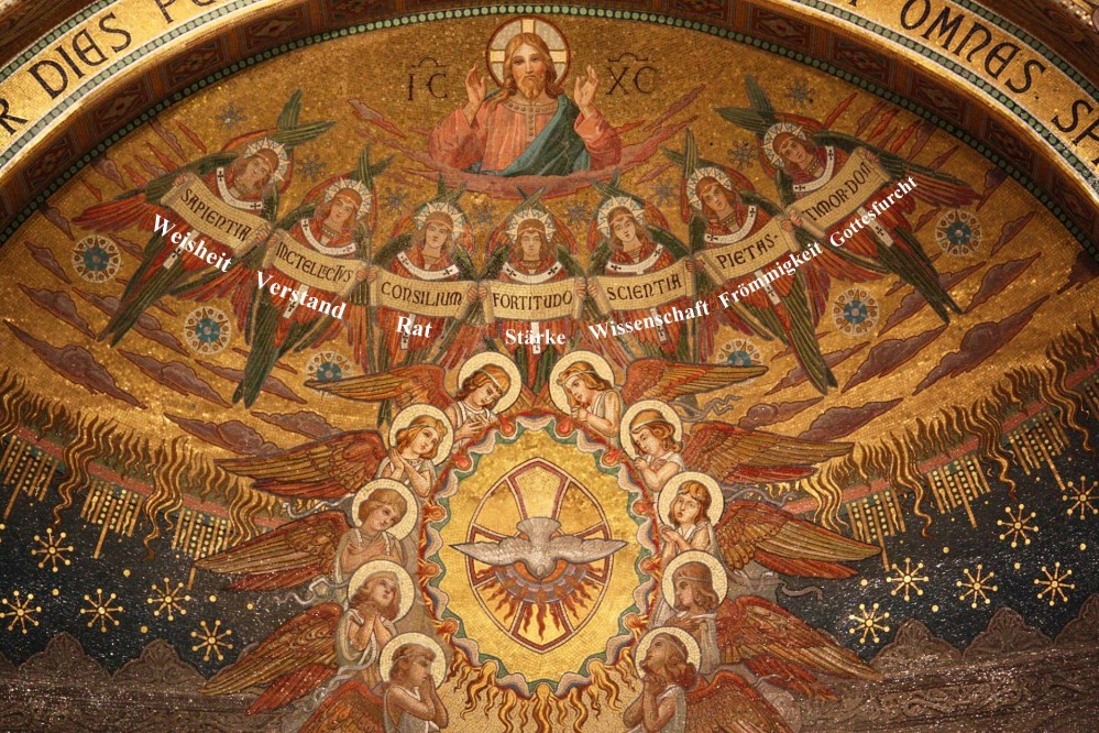 Die sieben Gaben des Heiligen Geistes